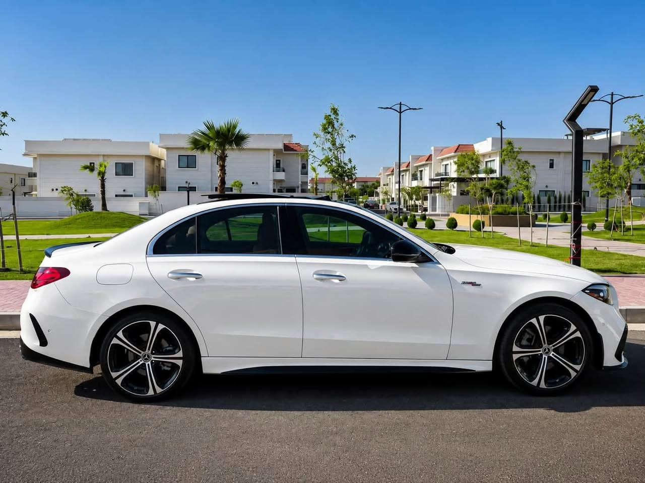 Mercedes-Benz C-Class C300
مۆدیل: 2024

• مۆتۆر: 2.0L Turbo، 4 سلێندەر + Mild Hybrid (EQ Boost)
• گیربۆکس: 9G-TRONIC، 9 خێرایی ئۆتۆماتیک
• سیستەمی پێوەگرتن: RWD
• ماوەی ڕۆیشتن: 24,000 KM
• VIN: W1KAF4HB6RR191194
• دۆخی ئۆتۆمبیل: یەک پارچە بۆیاغ، ئێرباگەکان هەموویان سەلامەتن.

مواصفات:

* AMG Line Package
* Panoramic Sunroof
* LED High Performance Headlights
* Digital Instrument Cluster
* 11.9-inch Touchscreen (MBUX)
* Apple CarPlay & Android Auto
* Wireless Phone Charging
* Burmester Premium Sound System
* Heated Front Seats
* Memory Seats
* Dual-Zone Automatic Climate Control
* Keyless-Go
* Push Start
* Ambient Lighting (64 Colors)
* Rear View Camera
* Front & Rear Parking Sensors
* Blind Spot Assist
* Active Brake Assist
* Adaptive Cruise Control
* Lane Keeping Assist
* Electric Folding Mirrors
* 18-inch AMG Alloy Wheels

⸻

Mercedes-Benz C-Class C300 2024

العربية

Mercedes-Benz C-Class C300
موديل: 2024

• المحرك: 2.0 لتر تيربو، 4 سلندر مع نظام Mild Hybrid (EQ Boost)
• ناقل الحركة: أوتوماتيك 9 سرعات (9G-TRONIC)
• نظام الدفع: دفع خلفي (RWD)
• الممشى: 24,000 كم
• رقم الشاصي (VIN): W1KAF4HB6RR191194
• حالة السيارة: صبغ قطعة واحدة فقط، وجميع الوسائد الهوائية (Airbags) سليمة.

المواصفات:

* باقة AMG Line
* سقف بانورامي
* مصابيح LED High Performance
* شاشة عدادات رقمية
* شاشة MBUX قياس 11.9 إنش
* Apple CarPlay و Android Auto
* شاحن لاسلكي للهاتف
* نظام صوت Burmester Premium
* مقاعد أمامية مدفأة
* مقاعد بذاكرة حفظ
* تكييف أوتوماتيكي ثنائي المناطق
* نظام Keyless-Go
* تشغيل بالبصمة (Push Start)
* إضاءة داخلية محيطية 64 لون
* كاميرا خلفية
* حساسات أمامية وخلفية
* نظام مراقبة النقطة العمياء
* نظام الكبح التلقائي
* مثبت سرعة ذكي (Adaptive Cruise Control)
* نظام المحافظة على المسار
* مرايا جانبية كهربائية قابلة للطي
* جنوط AMG قياس 18

سعر/ 33,500$ 

للتفاصیل والمعلومات/
***********

NEXO AUTO
Buy • Sell • Advertise
Premium Car Marketplace

#mercedesbenz #CClass #LuxuryCars #Erbil #foryoupageシ #sulaimanyah #iraq #baghdad #basrah #najaf #karbala #foryoupage
