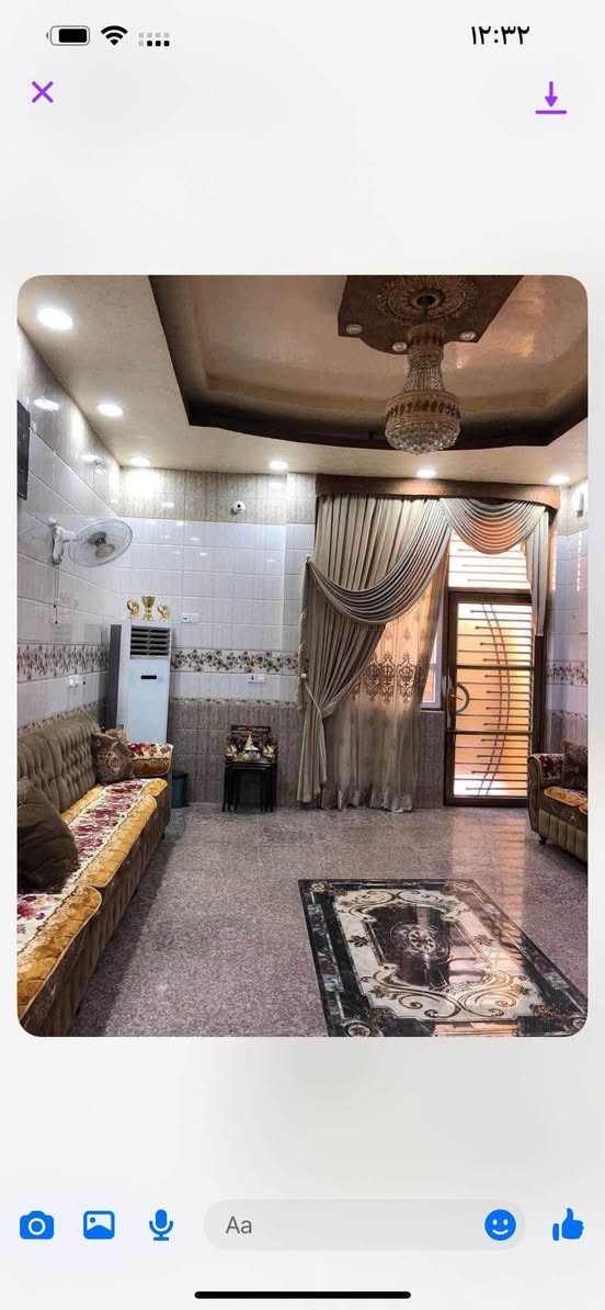 بيت. للبيع. مساحه ٥٠ طابقين. بناء درجه أولى    طابوق كونكريت مسلح.  بداية الفرع. عرض الشارع  ٦. امتر. المكان. كربلاء مجسّر الامام العباس ع قرب مجمع الرؤيا الطبي.  دكتور محمد علي ابو العيون.  إقرار محكمه.  السعر 175وبي مجال للشراي مشي 5 دقايق للامام الحسين ع قريب كلش رقمي ***********
