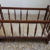تخت أطفال • شغل عراقي ثقيل • ١٢٠×٦٥