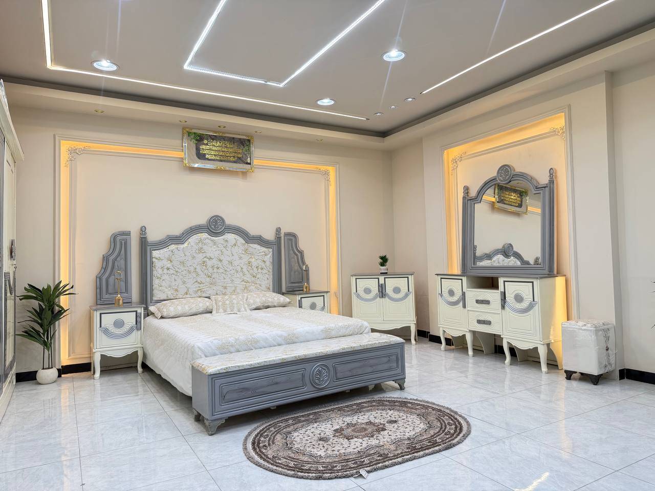 سرير بلوك • ٢٠٠×١٦٠ • ضهر براغي