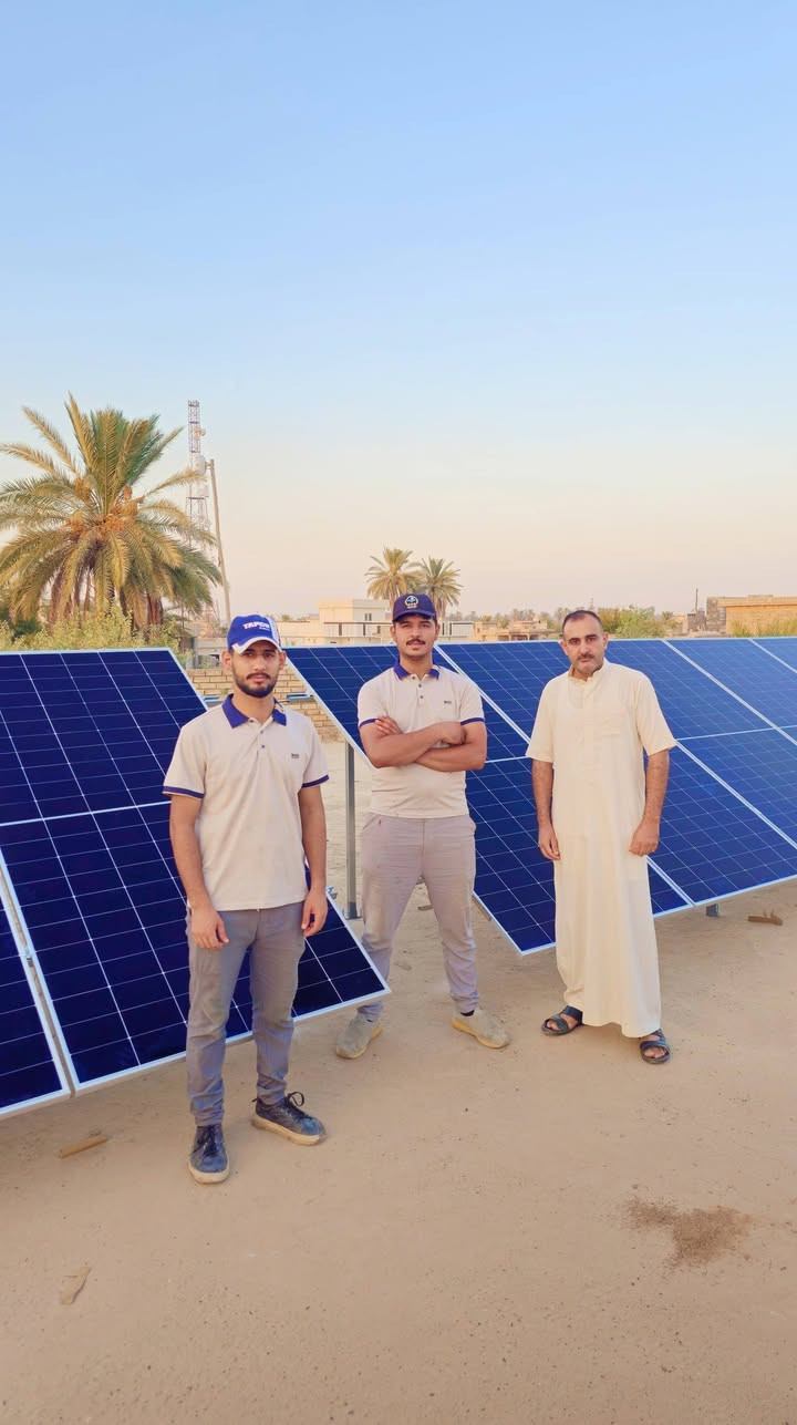 من قضاء العلم منظومة جديدة تنظم إلى عائلة منارات المدينة للطاقة الشمسية   تم ولله الحمد تنصيب منظومة طاقة شمسية للأخ #ضامن_العيسى  16أمبير ليلي 20 أمبير نهاري

​🔥العروض مستمرة والأسعار تنافسية و الأقوى في السوق💯

#البيع_بالنقد_والاقساط

مكتب #منارات_المدينة_للطاقة_الشمسية خيارك الامثل للطاقـة المتجددة ☀️ ودّع انقطاع الكهرباء نهائياً ☀️

​📞 للحجز والاستفسار:
​ المهندس حسن الجبوري 
📱 [ *********** ]
📱 [ *********** ]

الفني Hatem Alwird 
📞(***********)

​📍الفرع الرئيسي مــنارات الـمـدينـة  [  صلاح الدين- تكريت- العلم- عمارة الضامن - مقابل مجمع د. احسان الساري ]

 #طاقتك_المستدامة....#اختيارك_الذكي
