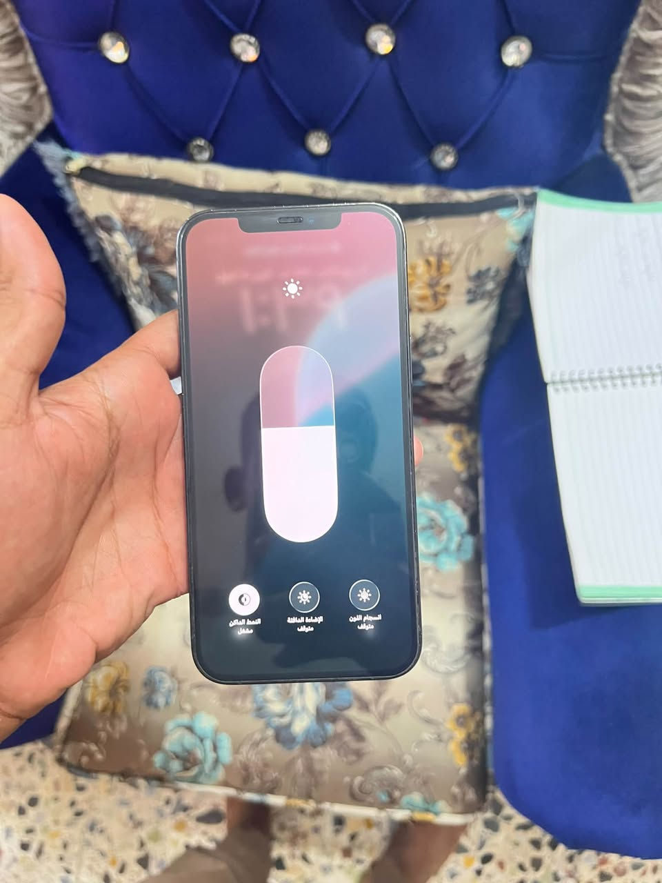السلام عليكم آيفون 12برو ماكس أمريكي 🇺🇸 بطاريه 93 🔋معلايه الجهاز ضغط ذاكره 256الجهاز نضيف السعر 425 رقم الهاتف ***********
متوفر واتساب

نص مكتوب في الصور:
- ١:٣٩
- حول
- الاسم
- iPhone
- إصدار iOS
- 26.6.2
- اسم الطراز
- iPhone 12 Pro Max
- رقم الطراز
- MG9J3LL/A
- الرقم التسلسلي
- F2LDJ1LH0D46
- الأغاني
- الفيديوهات
- ١٨٢
- الصور
- ٢٥٧
- التطبيقات
- ٦
- السعة
- ٢٥٦ غ.ب.
- متوفرة
- ٢١٩,٤٨ غ.ب.
- عنوان Wi-Fi
- DC:52:85:30:D9:D5
- Bluetooth
- DC:52:85:41:93:98