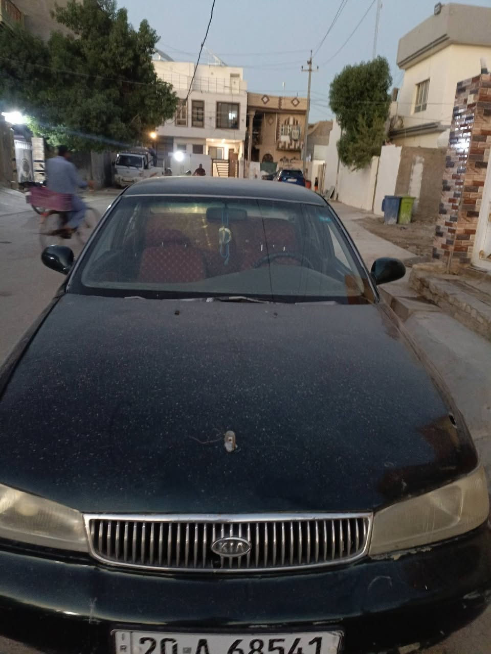 السلام عليكم سياره كيا كريدوس مديل ٩٥للبيع اوتوماتيك سياره يرادلها شويه ترتيبات سعرها ٢٣وبيها مجال  رقم الهاتف ***********العنوان ديالى بعقوبه
