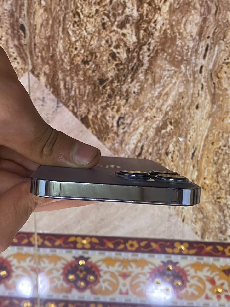 من بعد السلام ايفون 13 Pro Max
للبيع مبدل فقط شاشه نوعيه ممتازه 🔥
بطاريه 79 🔥🔥
ذاكره واحد تيره (1.000) مميز 🔥
شخط ما بي نضيف فقط مبدل شاشه فقط لا غير
السعر ٦٠٠وبي مجال مستعجل ع بيعه مكاني ديالى الخالص 
الرقم للاستفسار ***********
