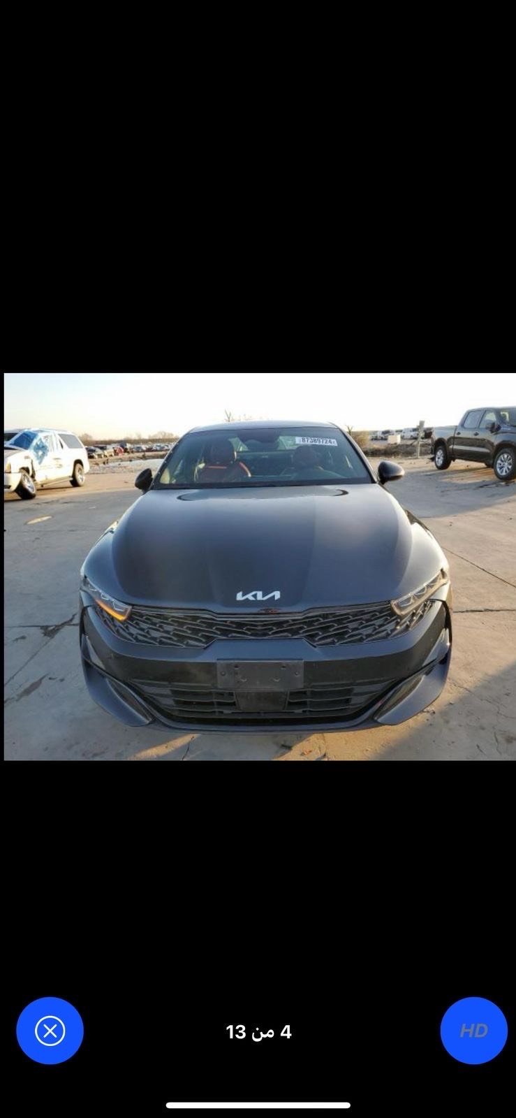 السلام عليكم 
k5 
GT line 
داخل احمر كي فايف 2024 جي تي لاين فول الفول محرك 1.6T المرغوب داخل احمر حادثها صندوق فقط من امريكا وحافة الجاملغ الخلفي عكس السايق وصار بيها حادث هنا حافة البنيد والجاملغ جهة السايق البنيد صبغ بدون تبديل و الجاملغ بارد فقط ماشيه 64 مايل سيارة نظيفة جداً تحويل مباشر
السعر160 وبيها مجال 
مكان السياره بغداد للاستفسار الاتصال او واتساب ***********