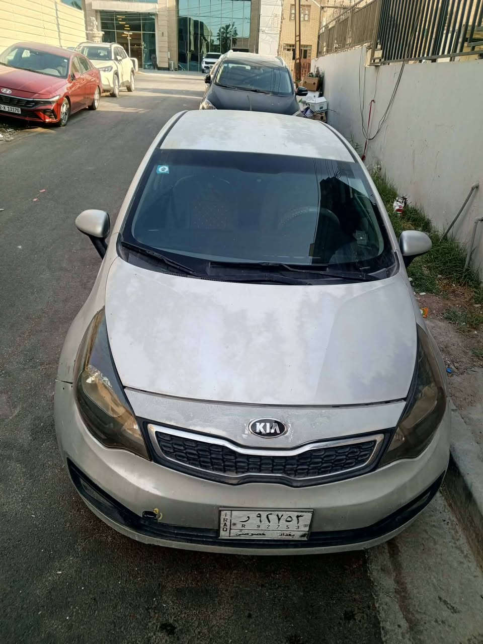 ريو ٢٠١٣ بدون صبغ بيهه جراد مكينه كير نعمه رقم بغداد تحويل مباشر نقص بس كمبريسر تبريد سياره حلوه السعر ٥٢ بي مجال استفسار *********** مكان سياره عرصات
