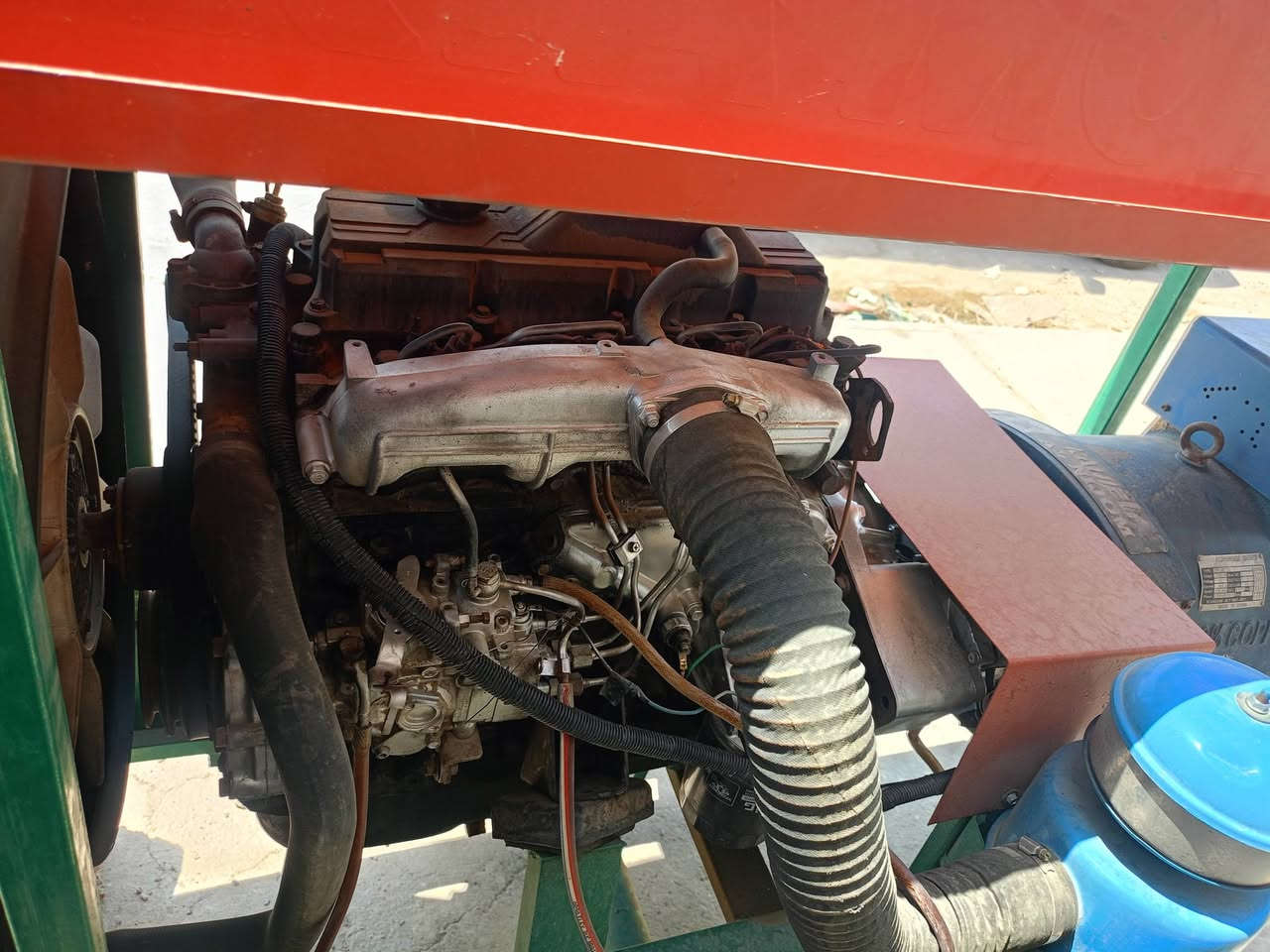 مولد كيا 2701
راس توليد 30KV
120أمبير 
جديد مستخدم 7ايام 
ذي قار ...الغراف 
***********
السعر 17ورقه وبيه مجال للشراي
