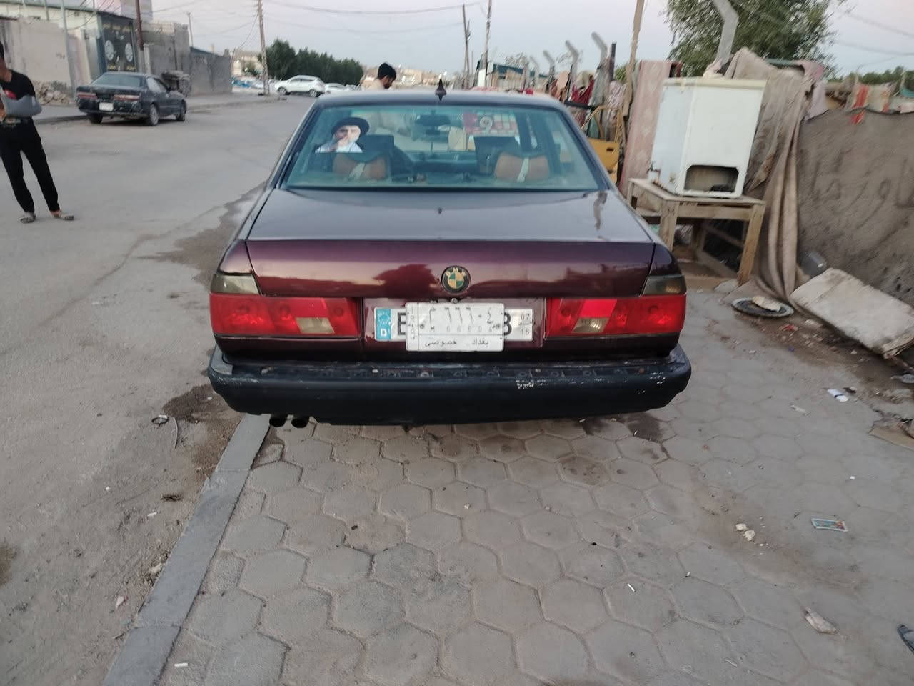 سلام عليكم ورحمة الله وبركاته بي ام 730 البيع السياره نضيفه كلش محركه جديد كيره نضيف حداديته ٦٥ بلميه كهربايات كله شغاله كراسي كهربائيه صبغه جديده تخم تايه وعله البلاد مابيه تجطيلان السياره مال جناي مداور ثاني يوم رقمه بغداد السياره  بل النجف حي الوفاه السعر٣٥  الرقم***********
