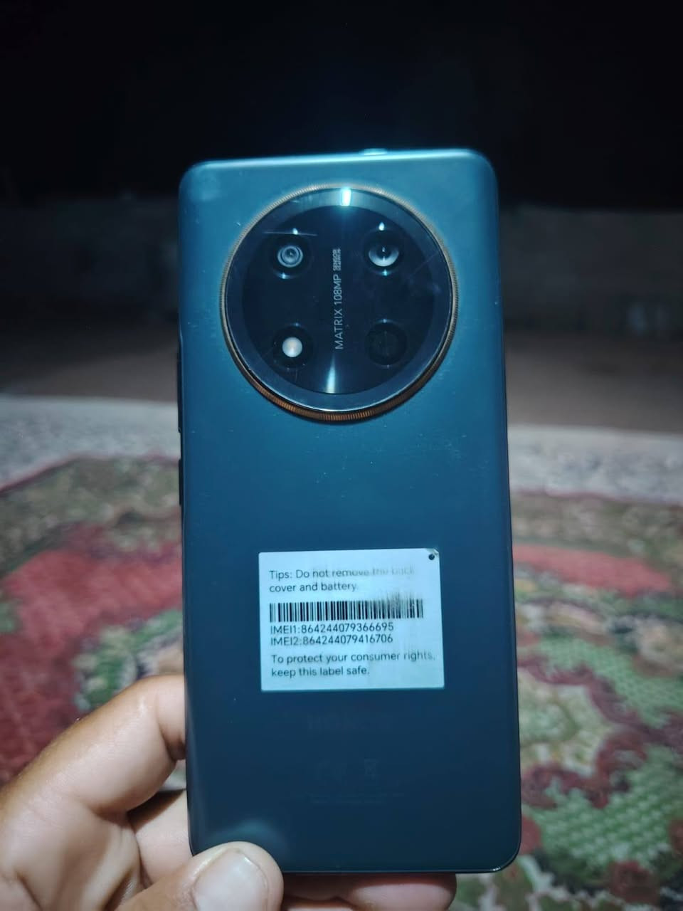 السلام عليكم هونر x9c وضع شركه بس بي هاي الضربه ذاكره 256رام 12سعره 290وبي مجال اتصل ***********

