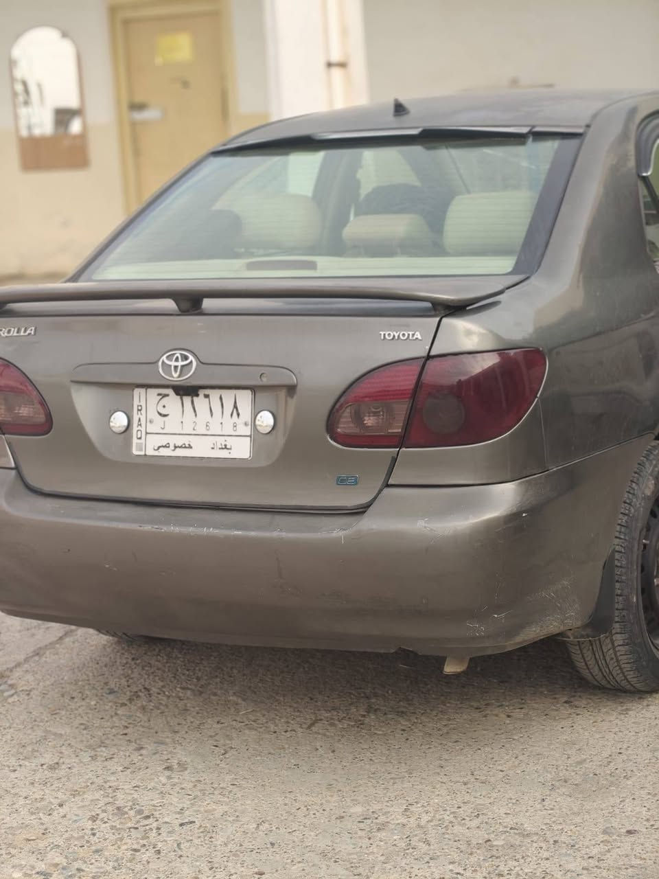 السلام عليكم كورلا للبيع رقم بغداد بيها صبغ حزام سيارة جاهزة وخير من الله مكانها ديالى سعرها ٧٢ وبيها مجال ***********
