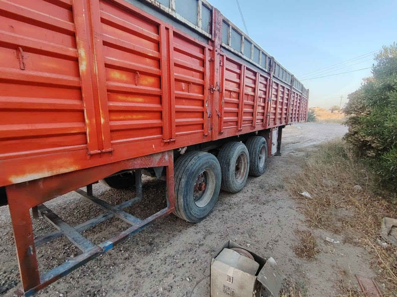 مكلف بالنشر  السلام عليكم عربانه شاصي اوربي محدد دنكير بيبي 10مربع لعاب  تايرات حرفش نضاف  وترهم مزوج 11 جاهزه ع الشغل الطول 12.5 السعر 46 وبي مجال المكان اطراف تكريت ***********
