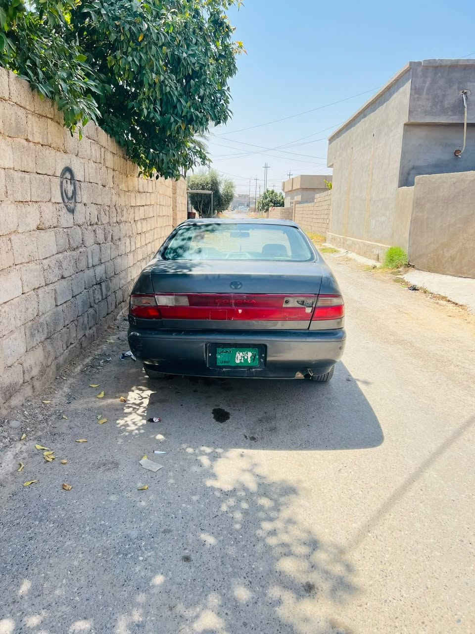 السلام عليكم سياره للبيع كرونا فرخ بطه موديل ٩٣ فحص نينوى 
شرط الوكاله گير ومحرك شرط المحرك بي تبخير قليل الكهربائيات 
كلها شغاله الصدر زين التايرات زينات داخلها حلو رايدها 23 وبيها مجال
للأستفسار أكثر الأتصال على الرقم  ***********
