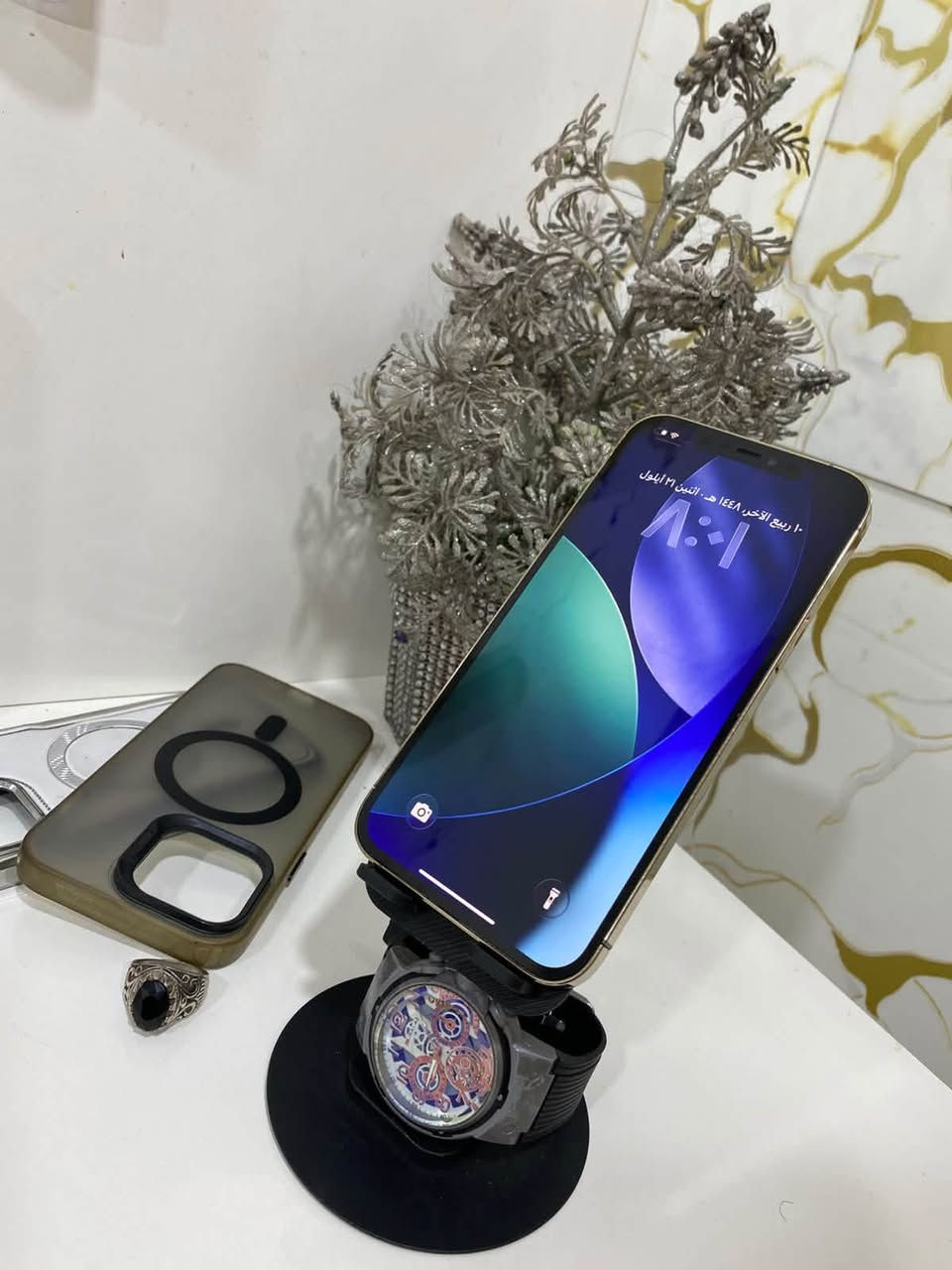 📱 آيفون 12 برو ماكس — ذاكرة 256
دبل شريحه 🔥
اللون الذهبي✨
📱 مستبدل شاشة فقط OLED ✅
بطاريه 83 ✅
✨ جهاز نظيف وحلو ومرتب
✅ سهل اللمس وجاهز للاستخدام💯
💰 السعر: ٣٥٠ ألف فقط🔥
📍 العنوان: بغداد – البياع
📲 واتساب فقط: ***********
🚗 يوجد توصيل
