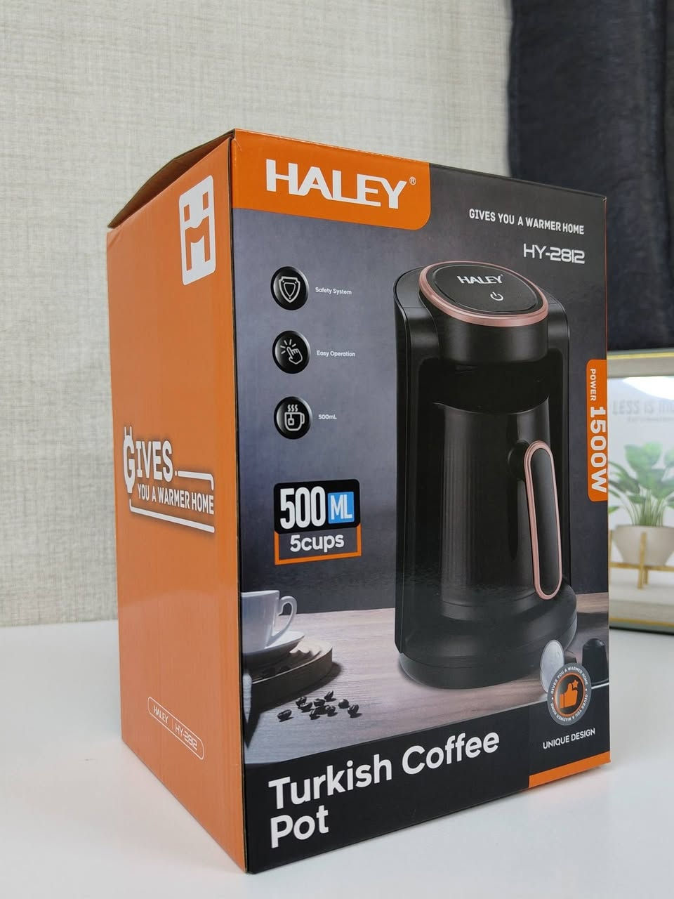 مكينة قهوة تركية • HALEY HY-2812 • ٥٠٠مل