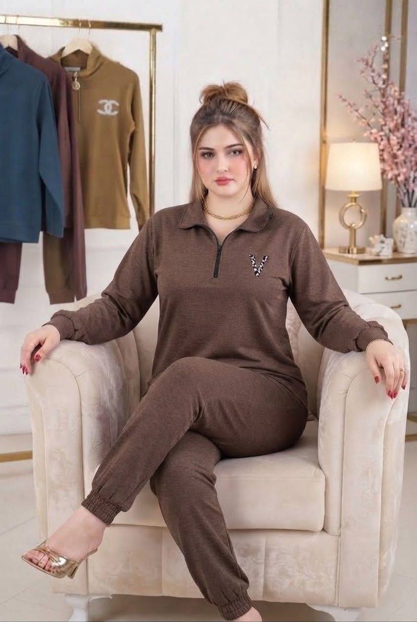 تراك بجامة • مخمل • مقاسات L-3XL
