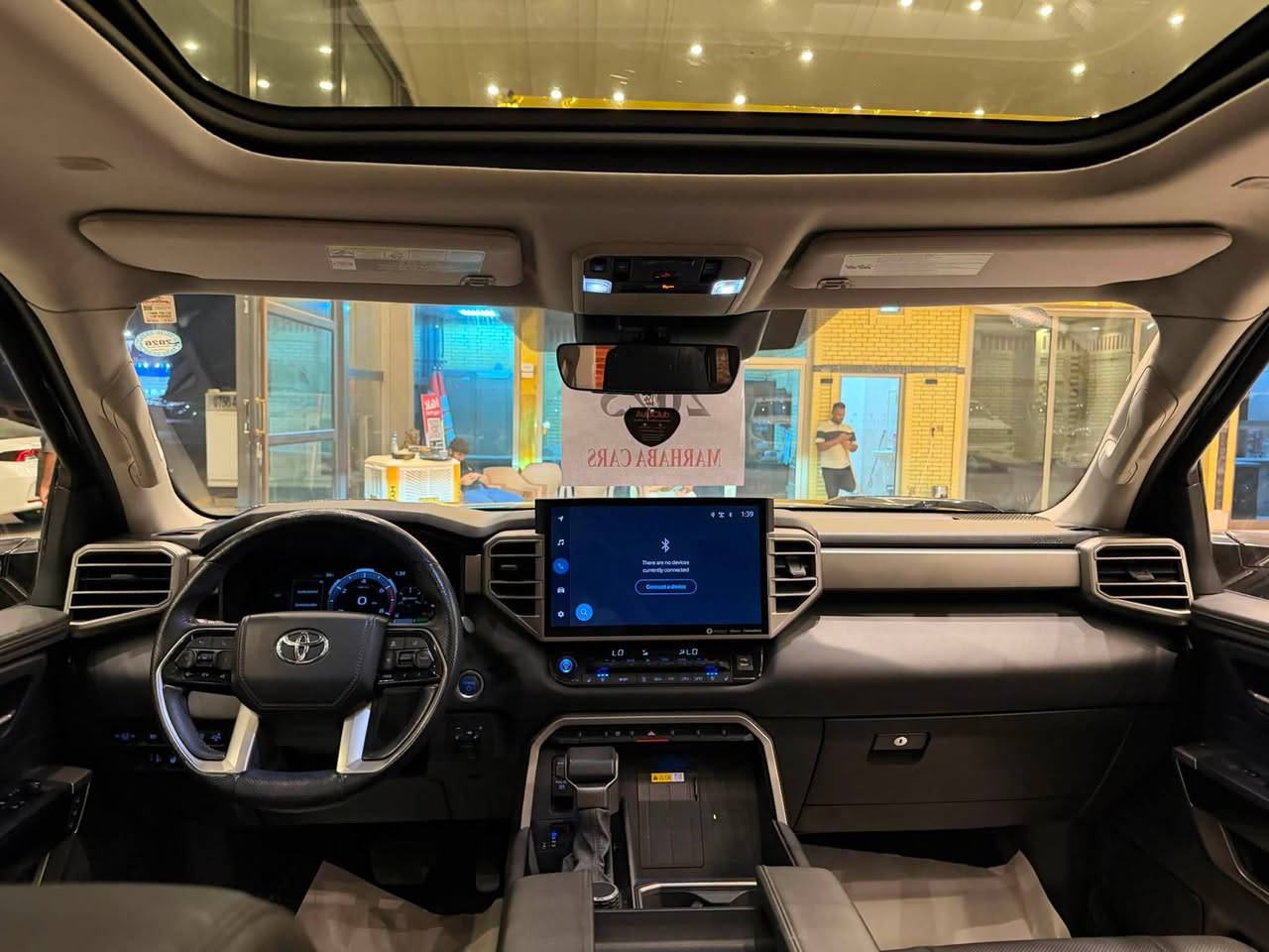MARHABA CARS ERBIL
——————————
BRAND : TOYOTA TUNDRA
CLASS : LIMITED
ENGINE : V6 - 3.4T HYBRID - 4x4
STATUE : CLEAN TITLE كلين تايتل
YEAR : 2023
PRICE : $$
COUNTER : 67,000 MILE
IMPORTING : وارد كندى
ADRESS : Erbil , أربيل شارع ١٠٠م صف دائرة گمرگ
FOR IFORMATION CALL US :
MARHABA CARS 
 📞 : ***********
