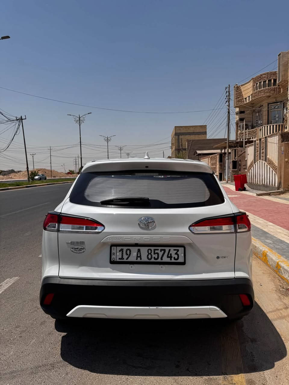 🔥 للبيع | كورولا كروس هايبرد 2025 🔥
🚘 Toyota Corolla Cross Hybrid
🇨🇳 وارد صيني
⚡ هايبرد | مكينة 2.0
🛣️ الممشى: 30 ألف كم فقط

✨ السيارة بحالة الوكالة ونظافة عالية جداً

المواصفات:
• كشنات مخمل
• تبريد أمامي وخلفي ❄️
• شاشة CarPlay 📱
• كاميرا خلفية
• حساسات
• تشغيل بصمة وزر
• تحكم بالمقود
• تكييف قوي
• مرايات عادية

💎 سيارة نظيفة، ممشى قليل، وحالتها ممتازة جداً.
المعاينة خير دليل.

📍 كربلاء

📞 للتواصل والاستفسار:
***********

💰 السعر: 28 مليون دينار
🤝 بيها مجال بسيط للشراي بعد المعاينة
