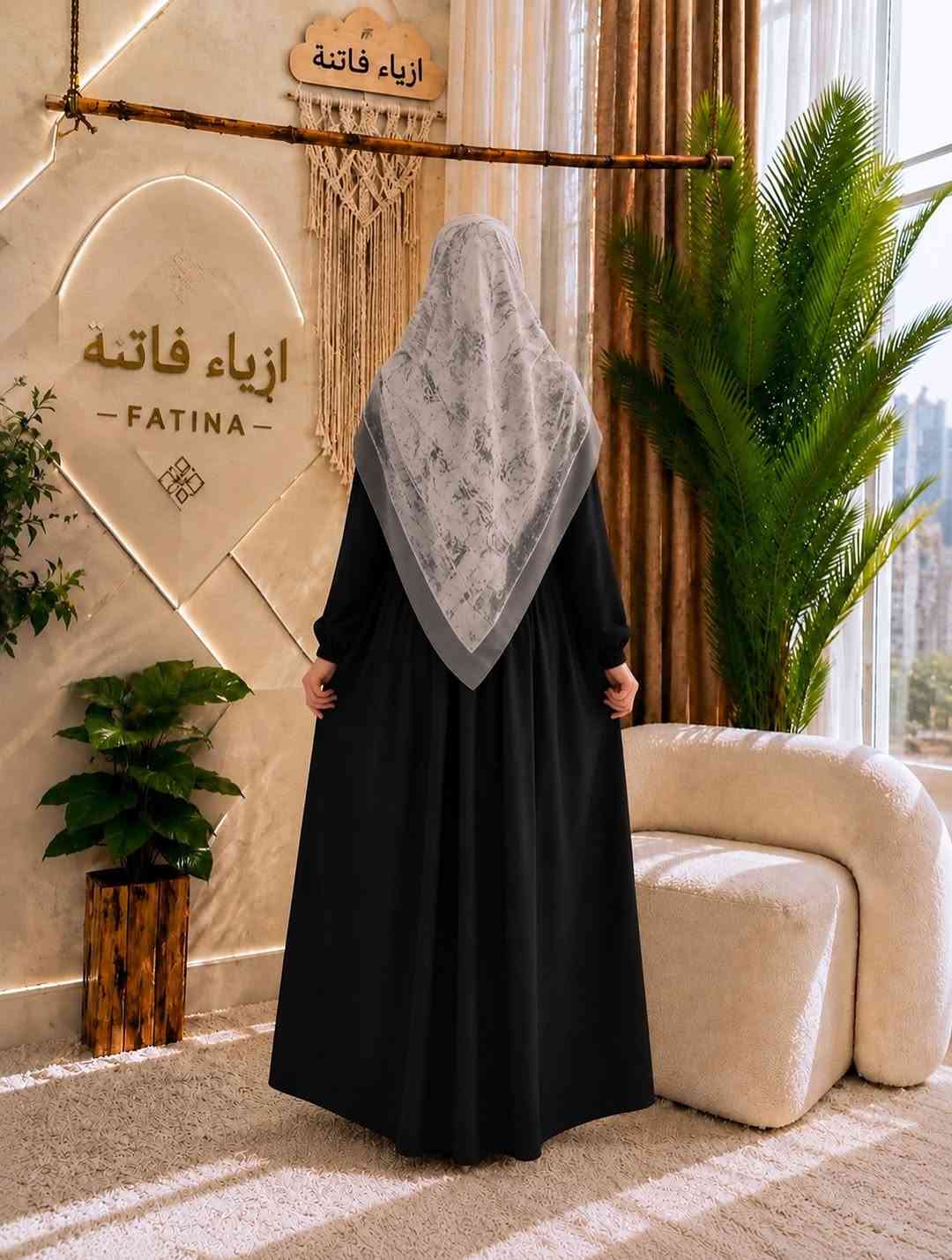 ازياء فاتنة
فستان جميل وفخم للمحجبات 
مع الهدية 🎁 الشال او الربطة 
فصال محتشم 
موديلات فاتنة… ماتتفوت 
حصراً من ماركة فاتنة 
• طول الفستان 150 سم 
• فصال شبه كلوش 
• ثلاث الوان البني والاسود والنيلي 
• تنطي مظهر انحف باللبس
• ⁠ ✨
قطعة تبقى وياج سنين وما تبطل موديلها 👌

متوفر حالياً بكمية محدودة
راسلينا خاص واحجزي بسرعة قبل النفاذ 💌

#ازياء_فاتنة⁩⁩
قالب راهي 
___________________________ 
🖊️ االــخـــــــاامــة :- 
“كريب سعودي ” فاخر “ مستورد هو من الأقمشة التي تتميز بنسيجها الفخم ويمتاز بمقاومته للتجعد وسهولة غسلة.
• يكون مطفي بدون لمعة
❥❥ ─── ❥❥ ❥❥ ─── ❥❥
القياسات القياسات 1/2/3/4 

🌱قياس 1):- 
تلبس وزن من 70 الى 80 كــــيـلـو ⚖️ 
يعني يلبس قياس. 40 . 42. 44 

🌱قياس 2 ):- 
تلبس وزن من 80 الى 90 كــــيـلـو ⚖️ 
يعني يلبس قياس. 46. 48 

🌱قياس 3):- 
تلبس وزن من 90 الى 100 كــــيـلـو ⚖️ 
يعني يلبس قياس. 50 . 52 

🌱قياس 4):- 
تلبس وزن من 100 الى 120 كــــيـلـو ⚖️ 
يعني يلبس قياس. 54. 56. 58 

_______________________ 
ســــعـــر  الفستان بـــ 60 الفــــﮯ 
مع الهدية 🎁 الشال او الربطة 
________________________ 
للحجز والاستفسار المراسلة ؏ــلى الواتساب :- ***********
***********
