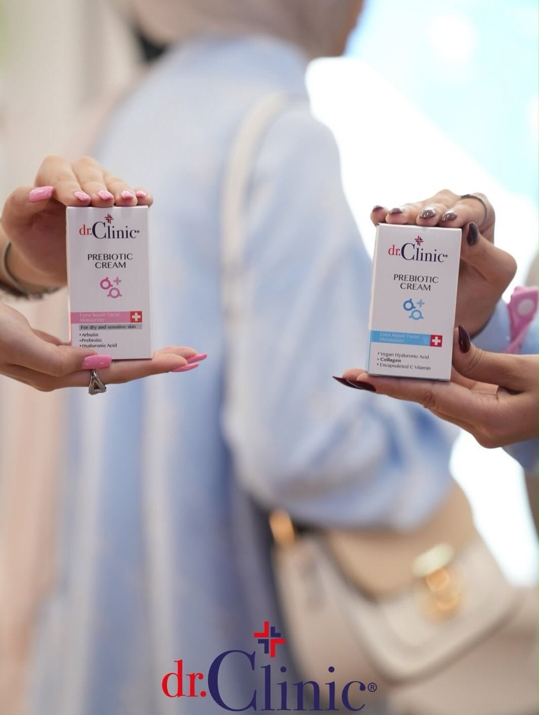 منتجات دكتور كلينك الطبية 🤍🤍✅

نص مكتوب في الصور:
- dr.Clinic