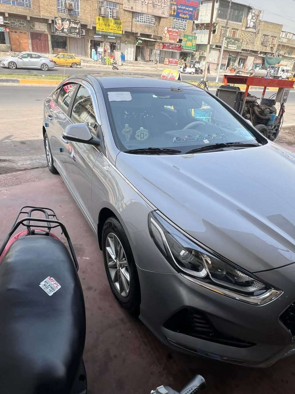 سوناتا 23 كوري غاز بلادي سياره وضع شركه جديده بيه قطعه صبغ فقط نص فول مكان بغداد الشراي يتصل السعر 176 بيه مجال بصيط هاتف ***********
