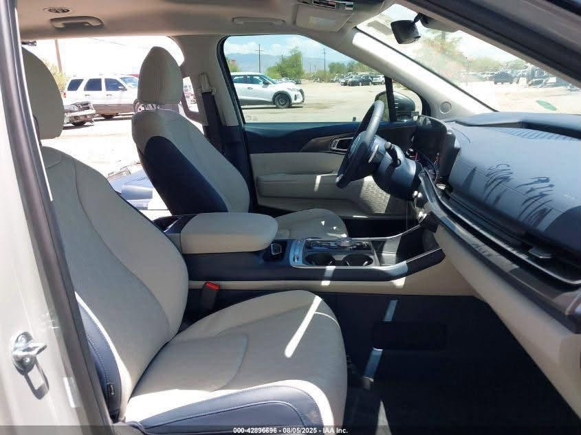 ياالله

السلام عليكم 

كيا كرنفال هايبرد 2025 SX  بلاك ادشن برستيج وارد امريكي 

Kia Carnival Mpv Sx Prestige 2025 1.6 Hybrid

                  Hybrid حجم المكينه : 1.6 تيربو + هايبرد 

        المسافه المقطوعه : 20 الاف كم

      الضرر : باب سلايت مبدل نفس لون 
                             وجاملغ صبغ الخلفي   

                 حالة الايرباك : سليم  بدون ايرباك  

#مواصفاتها 

1.شاشه

2.كامرات 360

3.بصمه

1. بنوراما فتحتين

5.ويل كب اسود

1. تشغيل عن بعد

7.حساسات خلفي امامي

8.بيبان كهرباء

9.لايتات لد

10.لايتات زنون

11.بكلايتات لد

12.اشاير بالمري

13.رادارات 360

14.كشنات جلد 

15.ثلاث قطع تبريد

16.هيترات بالكشنات حار بارد امامي خلفي

17.هندبريك بصمه

18.شحن وايرليس

19.هيتر بالاستيرن

20.كشافات 

21.مري شفط

22.كشنات كهرباء امامي خلفي

23.كشن السايق ميمري

24.تحديد مسار

25.نظام ايكو سبورت عادي

26.كامرات محيطية داخل السياره

1. كشنات خلفيه 

فول موصفات 1/1 جاهزه مرقم بغداد 

  

تفاصيل اكثر هذا رقمي *********** تحياتي 

مكاني السياره النجف الاشرف

نص مكتوب في الصور:
- 000-4289666 - 08/05/2025 - IAA Inc.
- 000-42896696 - 08/05/2025 - IAA Inc.
