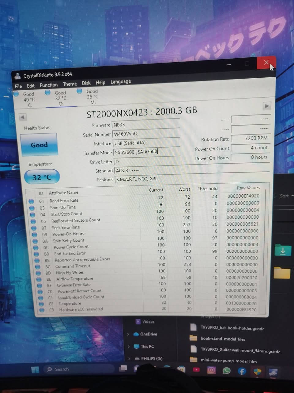 شبابنا الطيبه
هارد 2tb (فلبس)  ساتا600
ما مستخدم جديد 

هارد Sd 512gb 
هم فلبس يعني اخذه واخذ وياه ضمانه (كل القطع اضمنلك ياهن) 

جوي كون نينتندو سويتش oled و Lcd
تواصل خاص او واتساب 
***********
وعندي هاردات HDD و ساتا 1Tb ب 1Tb من اربطهن يطلعلي مساحتهن بس مايطلعن ب This pc

