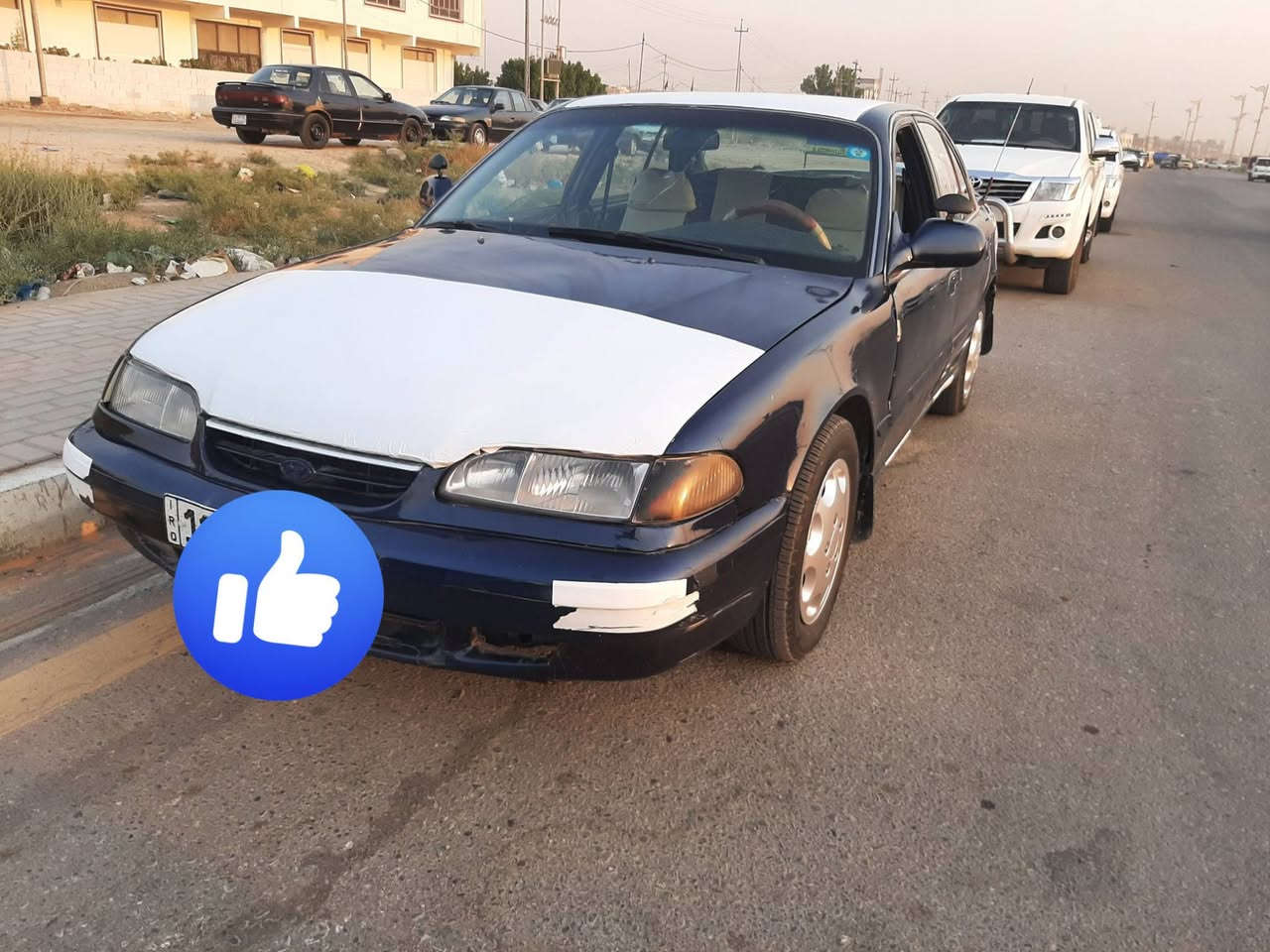 سوناتا ٢موديل ٩٥ رقم بغداد انكلزي كيراوتماتيك مصبوغه عام كير اوتماتيك محرك مفتوح البيع او امراوس اب سيفيه اشراي يتصل ويدلل خاص مااجاوب ***********السعر ٢٧
