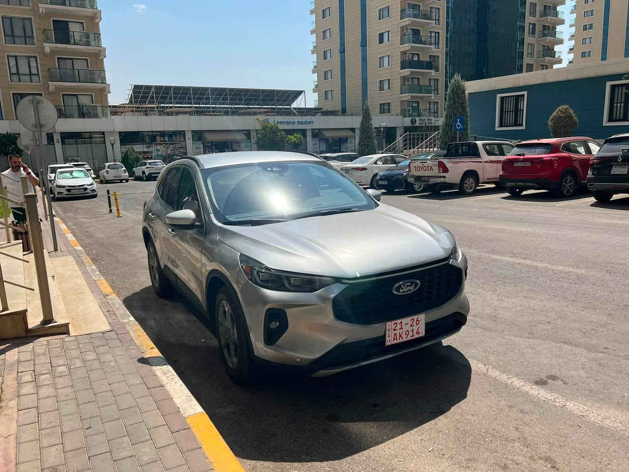 2024 𝐅𝐎𝐑𝐃   Escape  Hybrid
🚨كاتي 

فورد. سكيب موديل : 2024 هايبرد 

محرك 2500 بانزين -كهرباء

اللون : سلفر  

عداد المسافة : 11  الف كم فقط

 فـــول مـــواصـــفات عدى الفتحة بلاتينيوم

عدادات الكــــترونــــي

شاشه ايباد جبيره تدعم كار بلي وخرائط

بصمة ابواب

بصمة تشغيل

شاشة دشبول ديجيتال

كــــاميــــرا 

كير ماوس 

هاند بريك بصمة

اوتو هولد : 𝐀𝐔𝐓𝐎 𝐇𝐎𝐋𝐃 

اوتو ستوب : 𝐀𝐔𝐓𝐎 𝐒𝐓𝐎𝐏

رادار امامي (تحديد مسار)

رادار جانبي  (نقاط عمياء)

رادار خلفي (التحذير من الاصطدام)

حساسات خلف

 نظام قيادة  رياضي واقتصادي وزلق 

تحكمات استيرن

تدفئة كشنات وستيرنك 

كشنات جلد

🚨 السيارة بيها صبغ بنيد وجاملغ وباب جانبي وجاملغ خلفي

مكان السيارة : 🚨اربيل

السعر 178$

***********

***********
