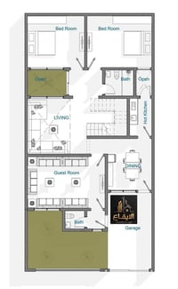 مخطط معماري • واجهة مودرن • ديالى