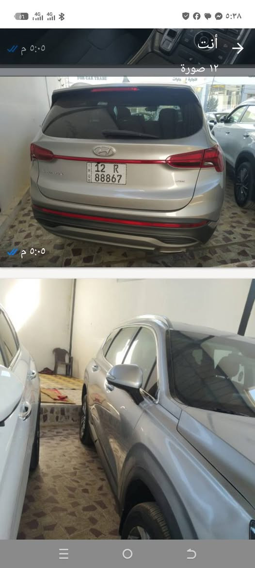 السلام عليكم
سنتافي 23 وارد امريكي بيع فقط 
مرقم نينوى بسمي 
عداد/20 الف ميل
ضرر /تبديل بوند فقط
السيارة فور ويل
تفاصيل /***********
واتساب فقط
