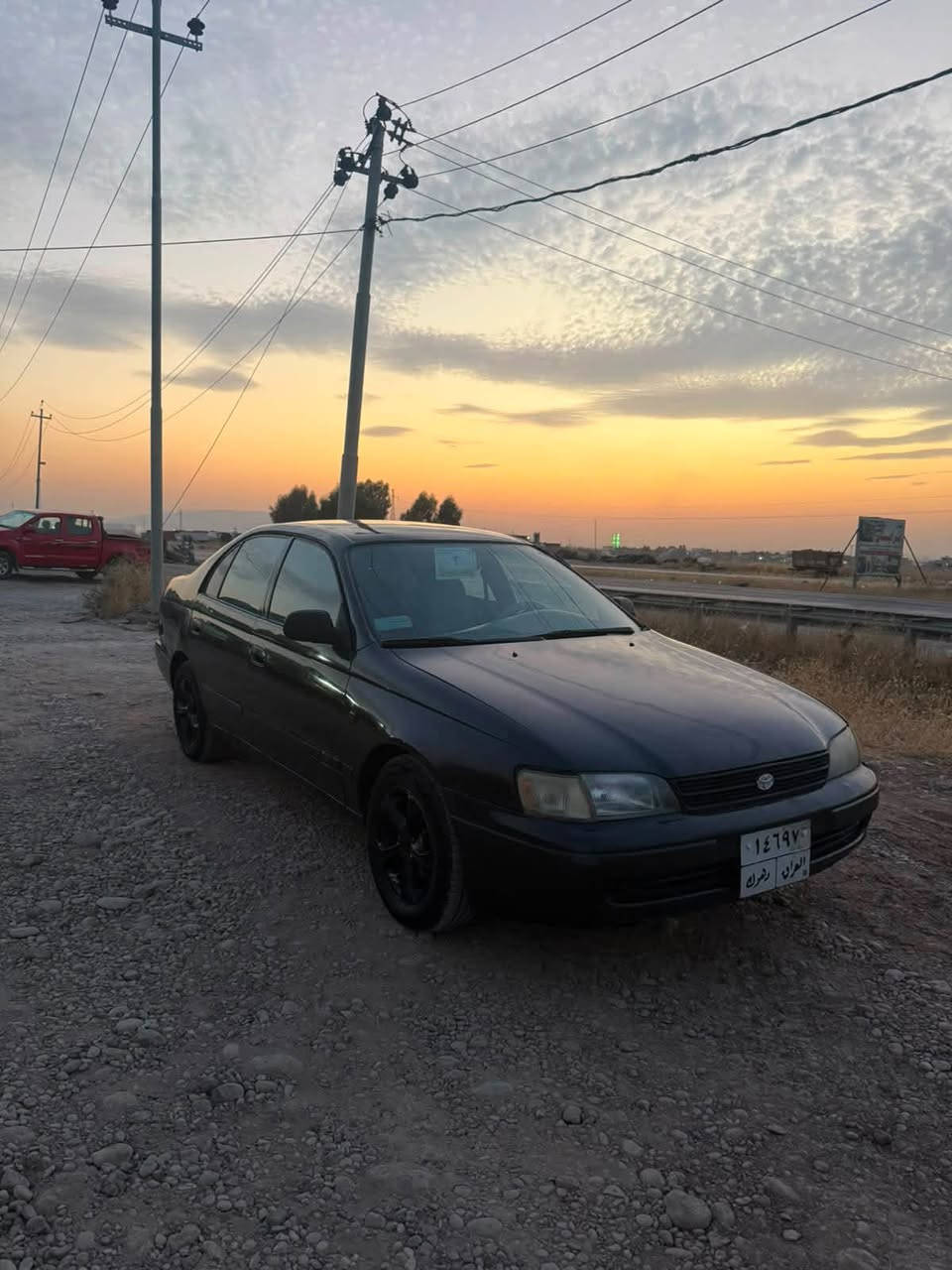 تویوتا کارینا  Toyota Carina 1994.                                    مودیل 1994 رەقەم و سەنوی دهوک تەحویل غەرمە شەرت عام بەخ لۆ جوانی پێش و پاش کەپس سوکان بیلادیە گیر عادیە.                      4 وەرقە غرمە لەسەرە                                                                               سعر 25 ورقە و مجال                                                             ژ.م ***********.                                                                 ژ.م***********.                                                                   ژ.م***********.

