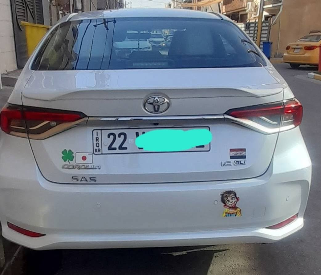 كورلا ساس ...  بانزين فقط .... ام الضمان 
العنوان بغداد
رقم اربيل باسمي 
موديل ٢٥ 
ماشيه ١٥٠٠٠
فول واحد على واحد.      ... السعر... ٢٠٥ بيها مجال بسيط
مري شفط وحساسات 
مكفوله 
ماخذها زيرو من شركه ساس 
***********
