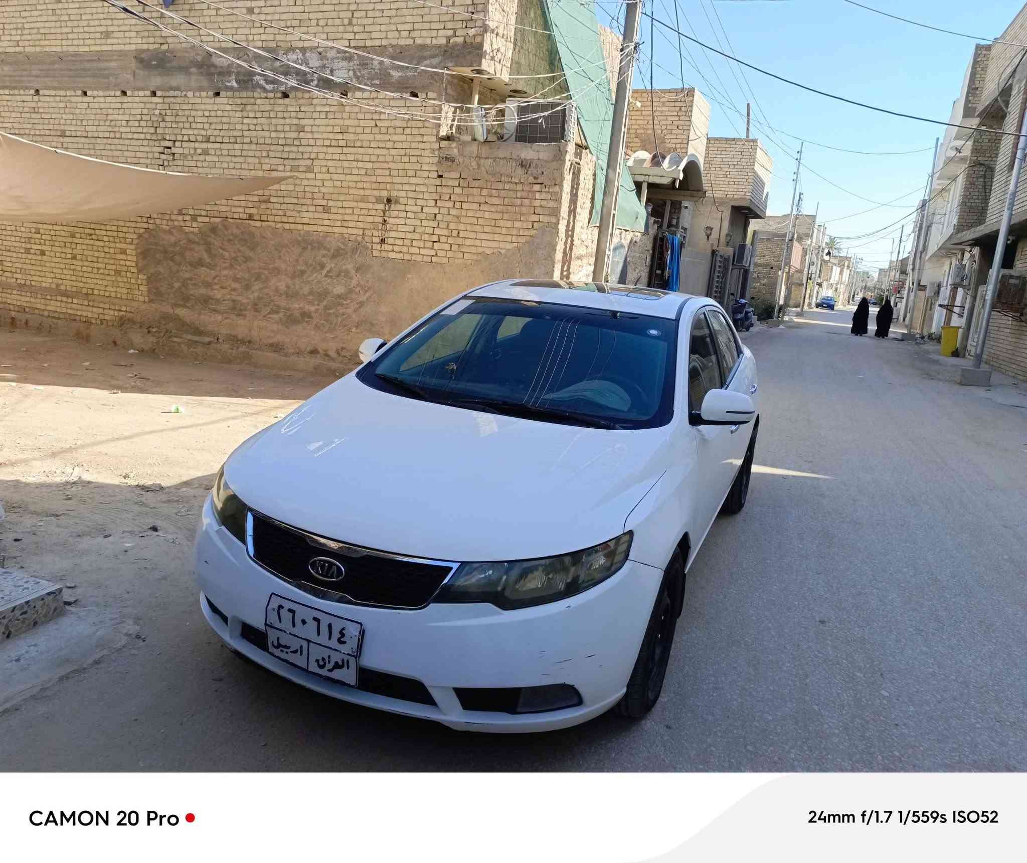 السلام عليكم 
للبيع كيا سيراتو موديل 2012 خليجي 
مكينه 1600رقم اربيل نافذ السياره فول عده البصمه السياره جاهزه من كلشي كبل تأخذه تحول تخم تاير حدادية كامله معه المشط منضومة تبريد جديده صار شهر من شاده يشهد الله سياره جاهزه من كلشي للتواصل مراسله أو اتصال ع الرقم ***********مكان السياره كربلاء
