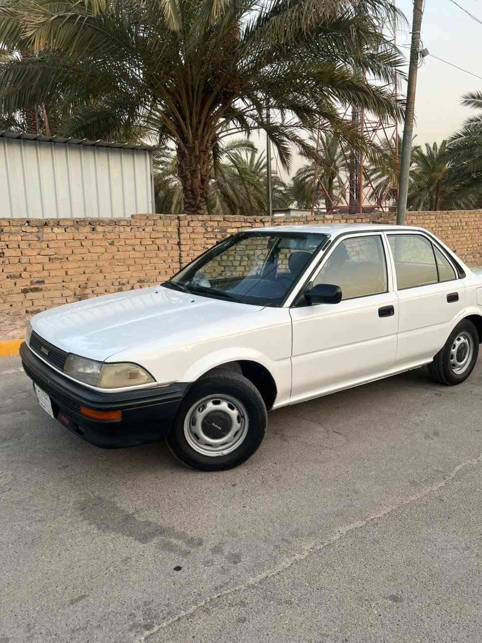 السلام عليكم كورلا موديل 1990
السيارة جاهزه من كلشي
تبريد تدفئه شغال 
السيارة مكفوله من ي حادث 
مكاني بابل حله مركز 
السعر 85وبيه مجال 
للإستفسار ***********
***********
