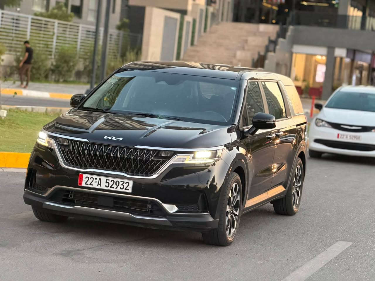 2024 KIA CARNIVAL, EX
للبيع كيا كرنفال وارد امريكي موديل 2024

حادث جاملغ امامي ايمن وربع البنيد سطحي

بجم بلادي على وضع الشركة رادتيرات تبريد وماء بلادي شواصي لغود مكفولة 

سعر 260 ورقة 

***********

سيارة فئة EX

حجم محرك 3500

بصمة تشغيل وابواب بصمة وتشغيل عن بعد 

كشنات جلد 

كشن كهرباء

بردات ابواب 

ابواب كهربائية مع صندوق كهرباء 

اشاير بالمري 

رادار نقطة عمياء تحديد مسار توقف ذاتي 

كامرة داخلي مع كامرة خلفي 

شاشة تاب حجم كبير 

تحكم تبريد شاشة لمس

تليفون شحن لاسلكي 

هاند بريك بصمة 

تبريد 3 قطع تحكم مركزي 

رقم اربيل أجرة ترقيم جديد دخول جديد 

مكان السيارة بغداد الكرخ قرب شارع مطار بغداد الدولي ***********
