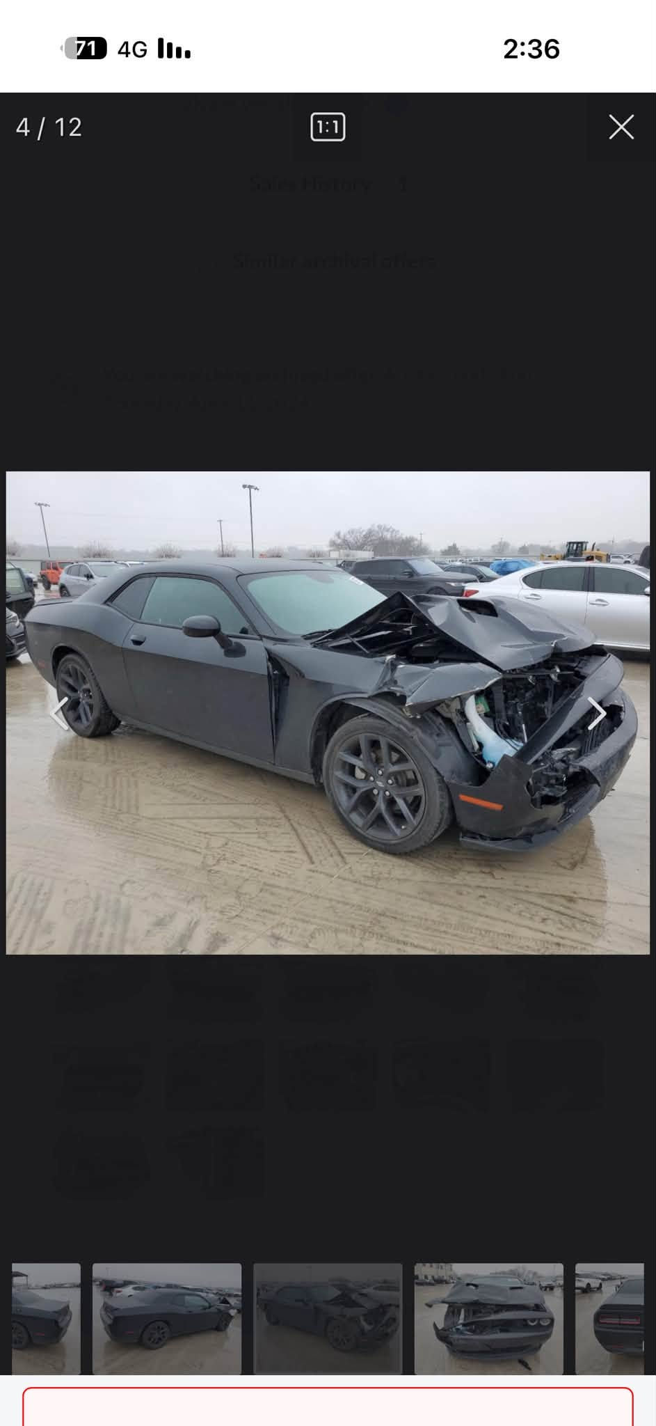 السلام عليكم 
جالنجر موديل2022 
مكينة 6 سلندر 
مواصفات sxt 
سيارة مغلفه نانو بلكامل 
داخل سستم كاربون 
سيارة جديدة كامله ما ناقصها اي شي 
مكان السيارة البصرة 
سعر 175 قابل للتفاوض
***********

نص مكتوب في الصور:
- 71 4G 2:36 1 / 12 1:1
- 71 4G 2:36 4 / 12 1:1