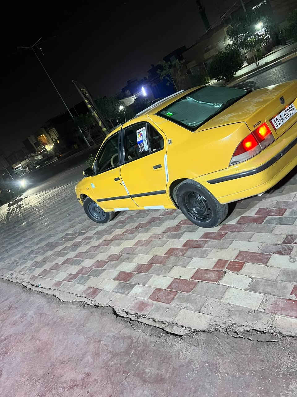 سمند ١٢ ناطق • مكينه وكير • رقم بغداد