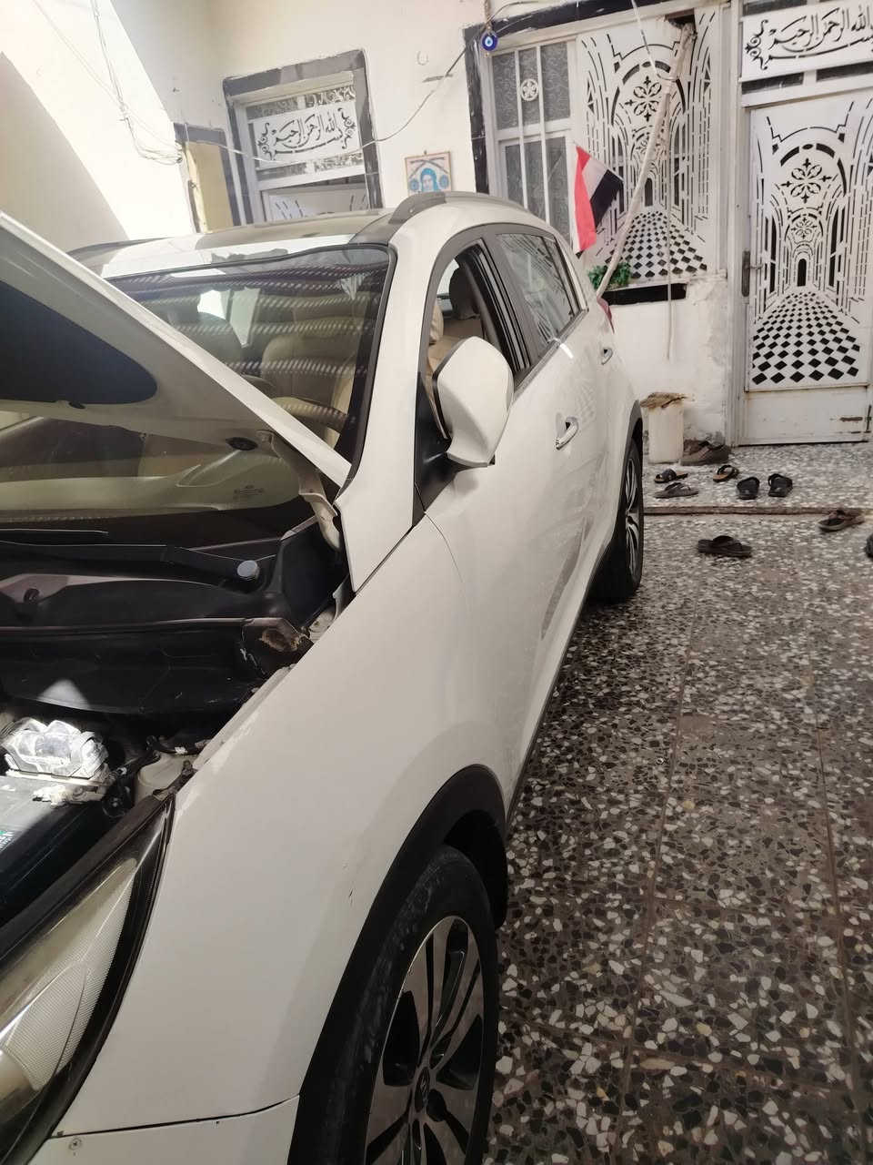 سلام عليكم سبورتج ٢٠١٤ خليجي مكينه الفين دوش فول ماعده البصمه مكان السياره بغداد حي اور ام الكبر ***********
