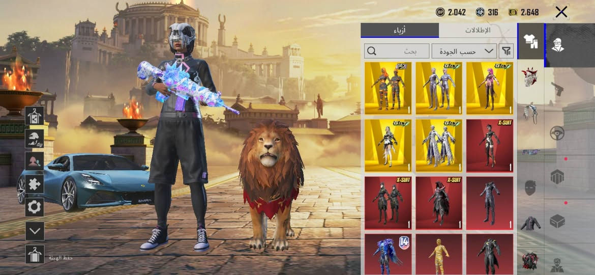 اسلحة فوك 70 اغلبهن كيل مسج وضرر مع كيل الرمان والمولي 🔫
مثك 160 🧰

مثك ذهبي باقي واحد واخذ اطار 💛❗

3 بدلات ❎ الغراب 3 نجوم

سيارات مثك لا يوجد فقط تطوير و2 لوتس ❗

سيزون طيارة تأثير ذهبي 7 شحنات بلاص 💛

ربط نظيف يتغير 
سبب البيع غير متفرغ 
***********
