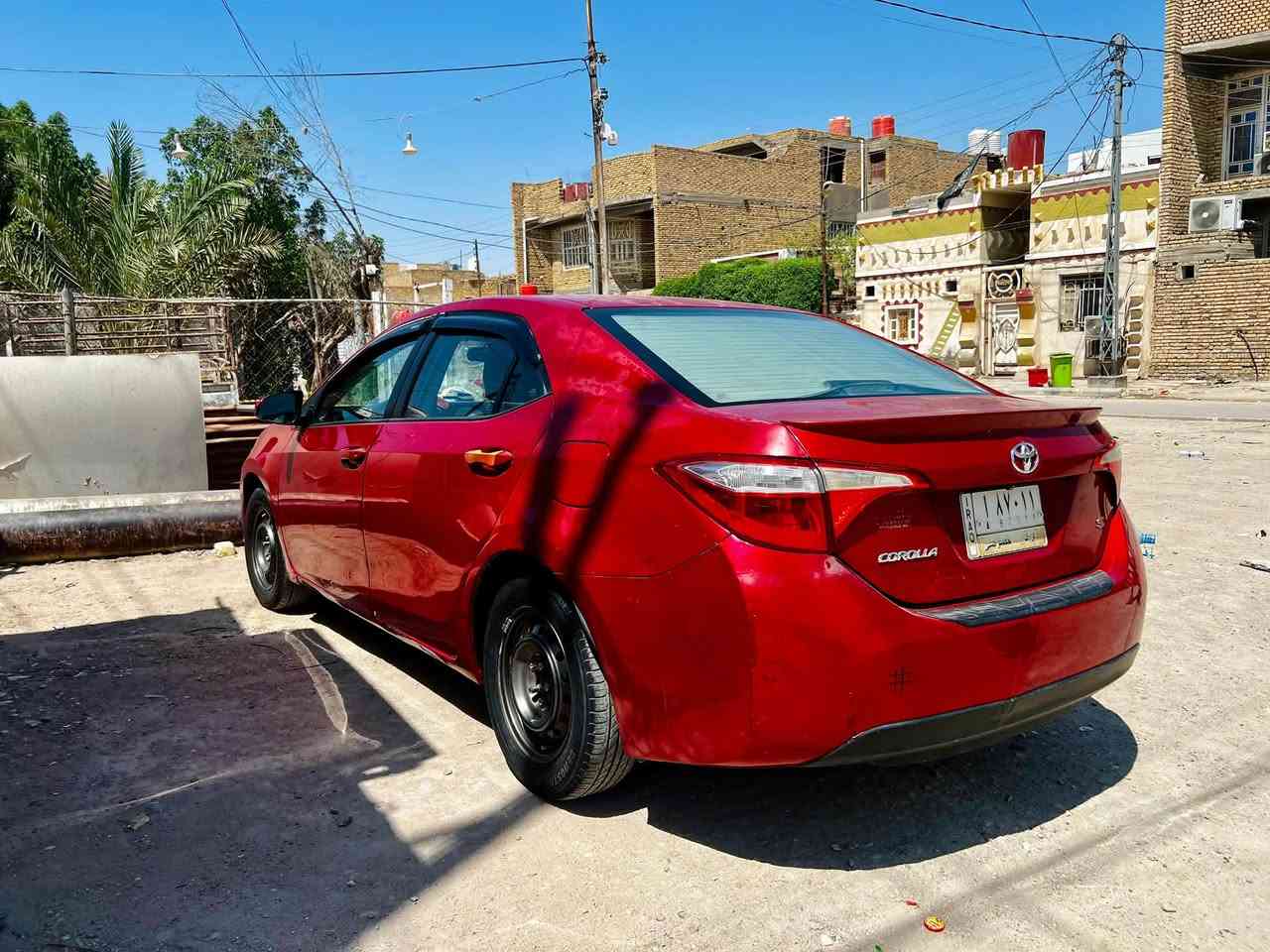 السلام عليكم كورلا 2015 وارد امريكي ضررها بنيد مبدل وجاملغ الخلفي بي واكو جراد قليل بلقماره تصليح مو هنا بلعراق تبريد نقصها غاز ابيع تبريد عاطل مكينه 1800 vvt مكينه تخبل وكيرها اوتو وعادي كشنات جلد شاشه وكامره وتحكمات وشفتات بلستيرن سعرها 105 وبيها مجال مكاني ناصرية مركز للاستفسار ‭***********‬
