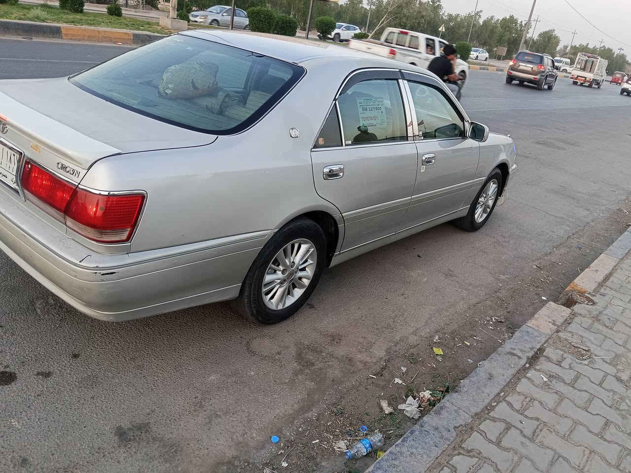 سلام عليكم ملكه للبيع 2003مفحوصه كامله قرار102 معاملتها كاملة باقي بس على الكمرك تكمتين كريستال شاصي 71محرك ديفور سياره جاهسه سعر 65مكان السيارة كربلاء ***********
