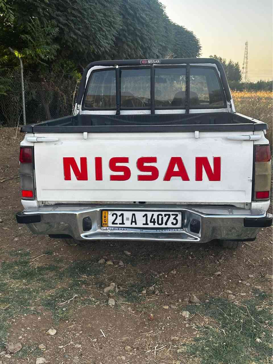 نیسان دەبڵ مۆدیل ٢٠٠٢ ڕەقم سلیمانی
سەنەوی تازە تا ٢٠٣١
بێ بۆیاخ
چوار تایەی لۆك لە ژێرایە
گێرو مەکەینەی بە شەرت
نرخ  90 گەڵا
***********
*********** السليمانية, العراق
