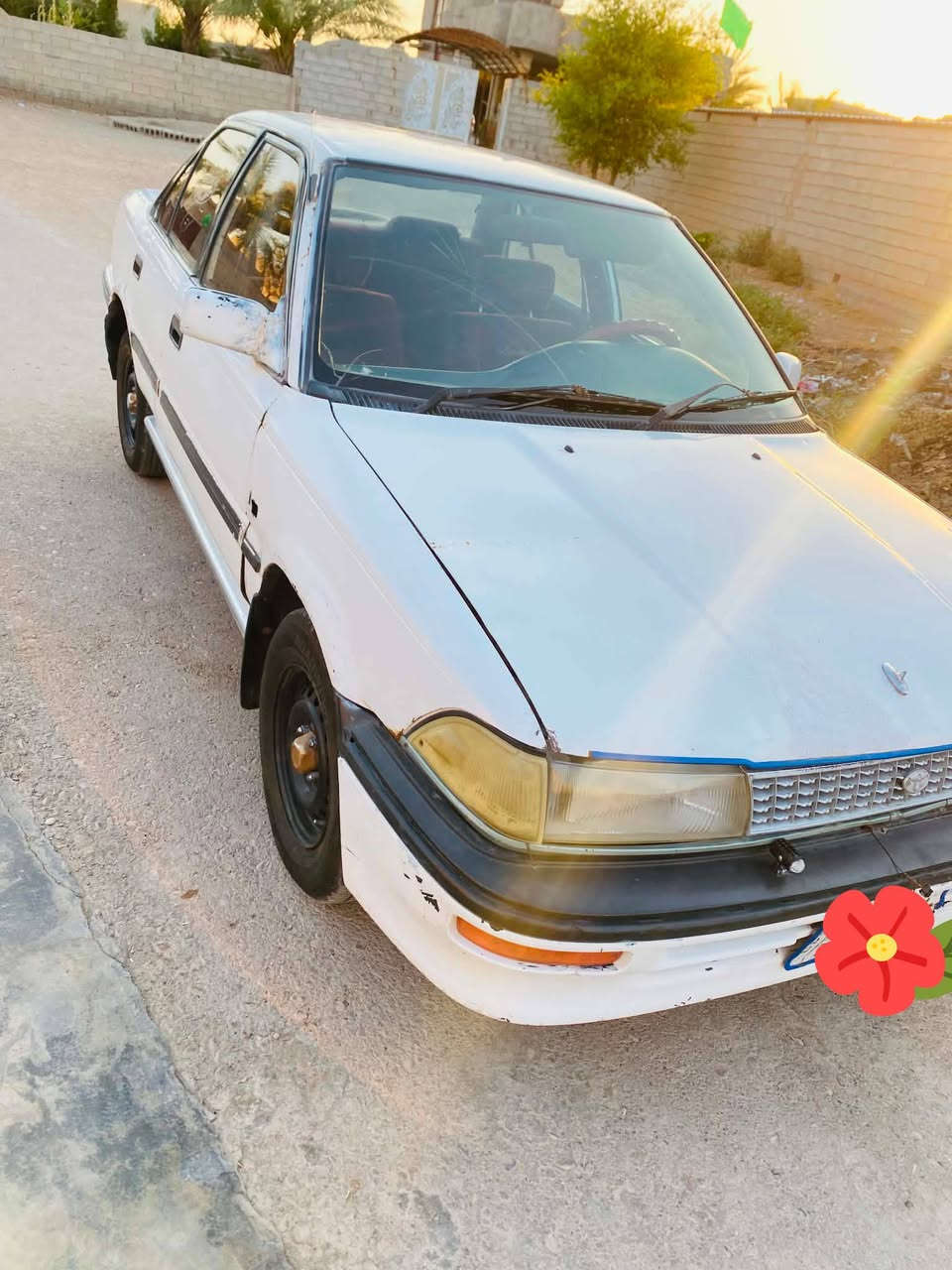 السلام عليكم كورولا للبيع موديل 91 رقم ديالى سنويه 27 كير اوتوماتيك محرك كير مكفول سعر 28  اربع تايرات جدد حداديه مشط اوبور انظاف باتري جديد سلف جديد *********** المغدادية الهارونية@
