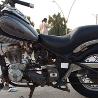 هارلي • محرك كير • تايرات جدد