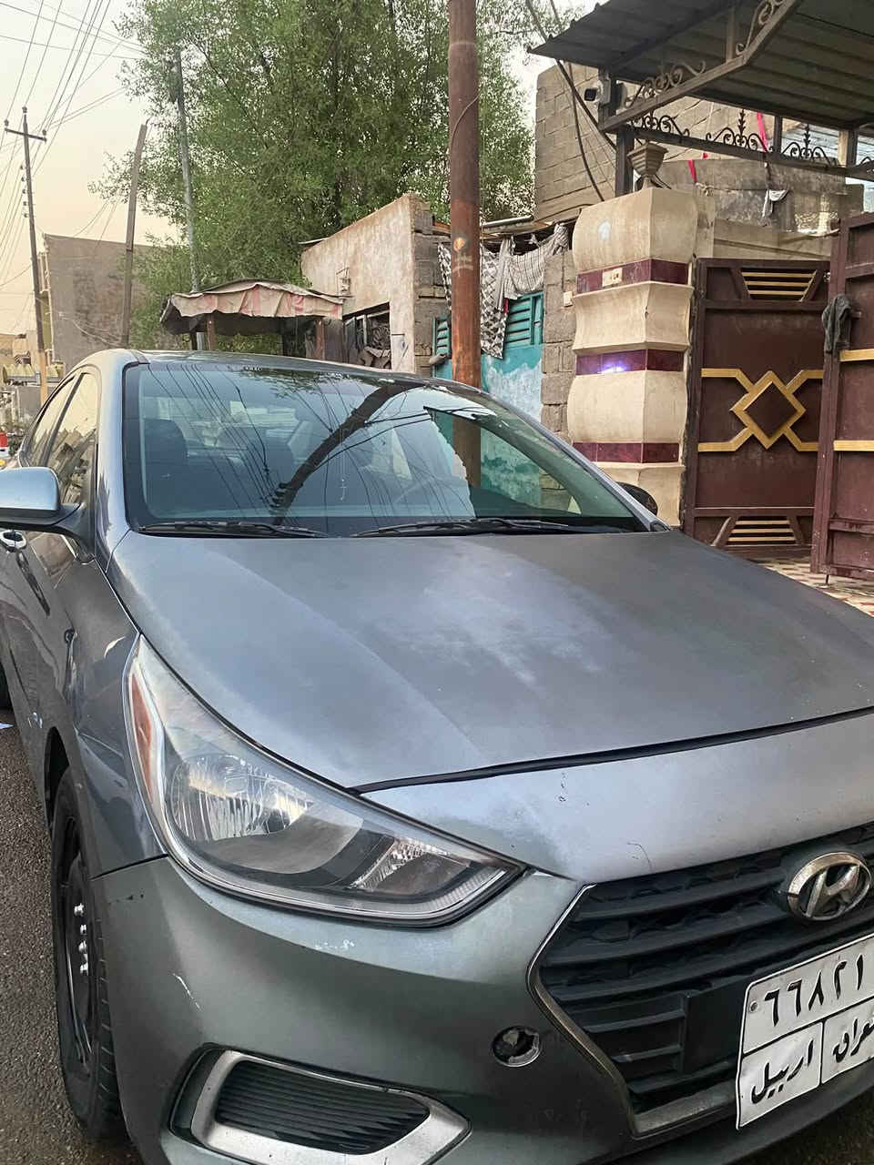 اكسنت امريكي 2020 للبيع
1600 دوش
رقم اربيل 
حادثها جاملغ وبنيد 

بيها صبغ جاملغ وبنيد وشويه من باب السايق

ماشية 108mi
بأسم شركة تحويل بضمانتي
بيها نواقص بسيطة تنزل من السعر

السعر : 107$ وبيها مجال
مكاني بغداد 
للاستفسار : ***********
