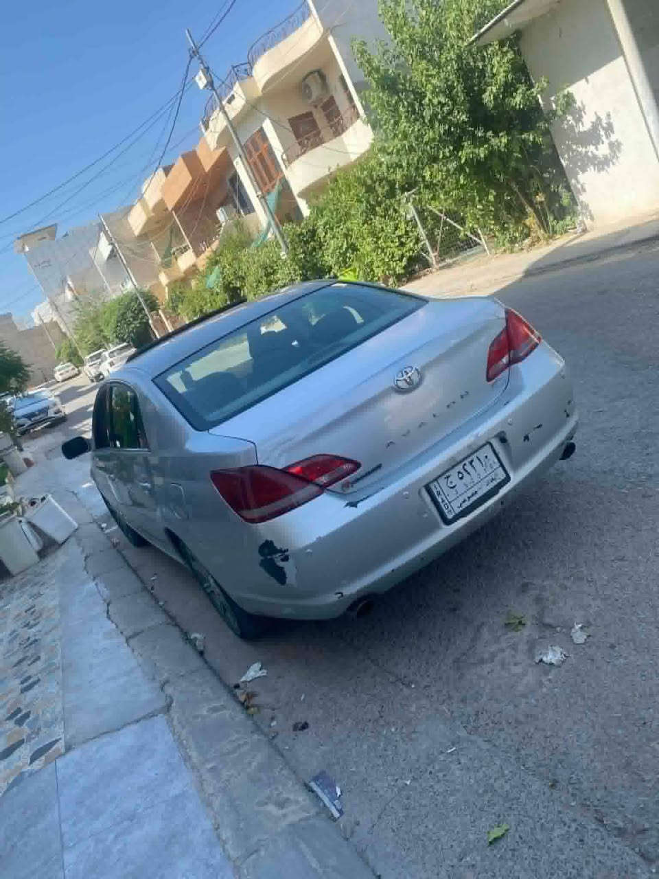 �🚘 بۆ فرۆشتن | TOYOTA AVALON 2007 🇺🇸 🚘🔥

⭐ ئەڤەلۆن ٢٠٠٧ ئەمریکی – ڕەنگی ڕەساسی
💎 فول مواسەفات و سەیارەیەکی بە نرخ!

🔹 بۆیاخی تەواو، تەنها کەمێک کاڵبوونەوەی ڕەنگ هەیە
🔹 سلاید کوشن + جڵد کوشن
🔹 هیتەر
🔹 سوکان ڤۆلیۆم
🔹 تەحدیدی سورعە
🔹 گێڕ و مەکینە بەشەرت
🔹 قەتڕە، نە دوکەڵ، نە بخار، نە ڕۆن کەم دەکات
🔹 ڕەقەم بەغداد
🔹 سەنەوی لەگەڵدایە
🔹 بەشەرتی ئەوەلیات و هاتووچۆی هەموو عێراق
🔹 ساحەبی سەنەوی دیار نییە، لەوانەیە تەحویل بکرێت
⚠️ بەشەرتی تەحویل نایفرۆشم

💰🔥 نرخ: ٧٨ گەڵا — معامەلە هەیە

━━━━━━━━━━━━━━
🇮🇶 للبيع | TOYOTA AVALON 2007 أمريكي 🇺🇸

⭐ أڤالون ٢٠٠٧ أمريكي – لون رصاصي
💎 فل مواصفات وحالة طيبة

🔹 صبغ كامل، فقط بيه شوية بهتان بالصبغ
🔹 سلايد كوشن + جلد كوشن
🔹 هيتەر
🔹 سكان فوليم
🔹 تحديد سرعة
🔹 الگير والمكينة بشرط
🔹 قاطرة، لا دخان ولا بخار ولا تنقيص زيت
🔹 الرقم بغداد
🔹 السنوية موجودة
🔹 الأوليات وحركة المرور لجميع العراق
🔹 صاحب السنوية غير معروف، ممكن ينحل موضوع التحويل
⚠️ ما أبيع بشرط التحويل

💰🔥 السعر: ٧٨ ورقة — قابل للتفاوض

📞 ***********
📞 *********** دخان, السليمانية
