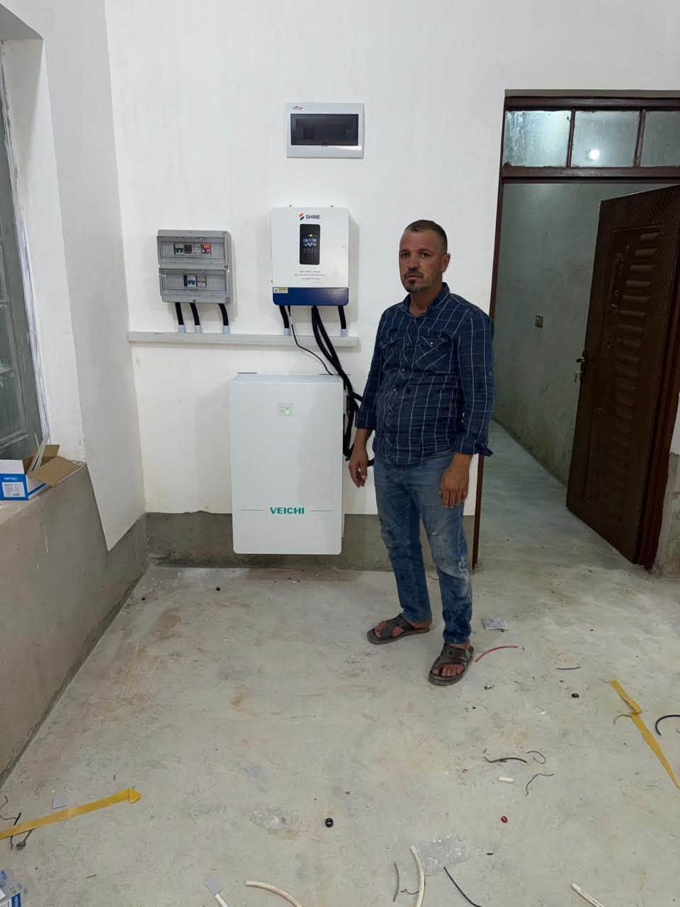 بطارية ليثيوم • ١٠kWh • ضمان ١٠ سنوات