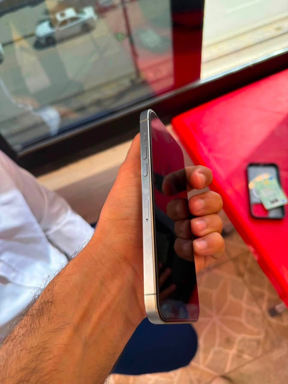 ايفون 15برو ماكس

بطاريه80 

ذاكره 256

تلفون دبل خط za

كامل ملحقاته كارتونه مالته 

التلفون ما داخل صيانه فقط الفطر الي بظهر
تواصل واتساب فقط ***********
