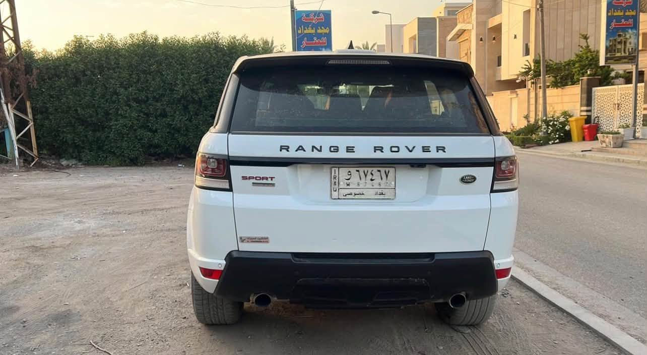السلام عليكم شباب للبيع رانج روفر سبورت موديل٢٠١٧ المحرك 8v سلندر شرط ممفتوح المحرك السياره وكاله المانيه فقط دعاميه صبغ السياره ماشيه ٦٧ميل السياره فول ١/١ مكانهه بغداد اليرموك السعر ٣١ ونص 
الرقم ***********

