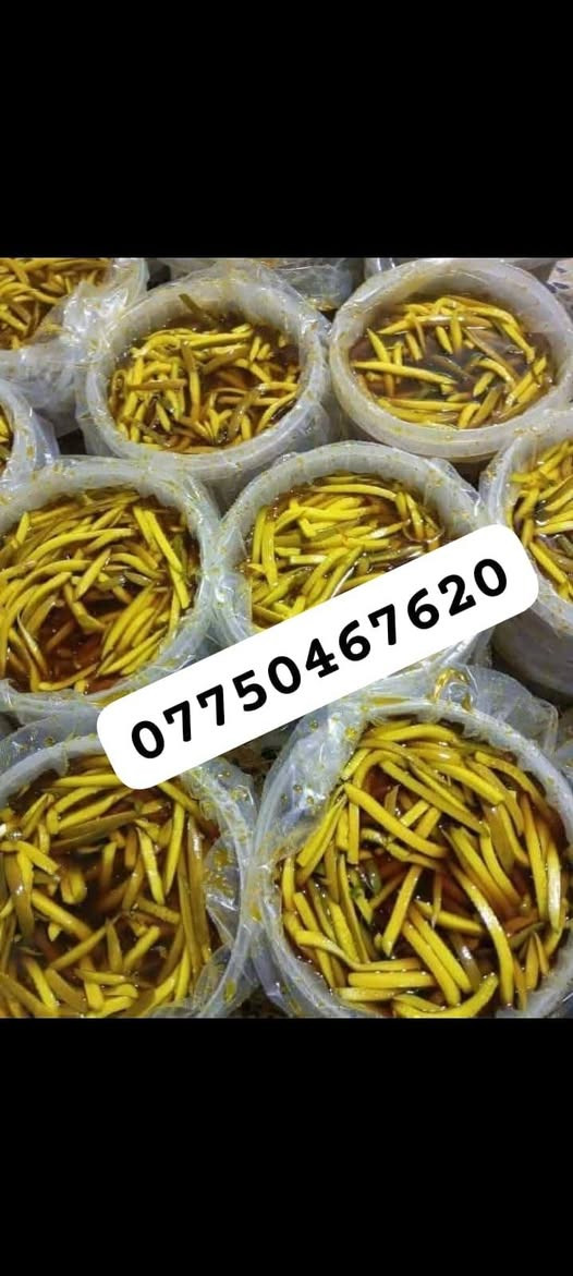 طرشي شراح وزن السطل 7 كيلو السعر8
الحجز والاستفسار يرجو مراسلتنا على الرقم ***********
توجد خدمه توصيل داخل بغداد فقط

نص مكتوب في الصور:
- ***********